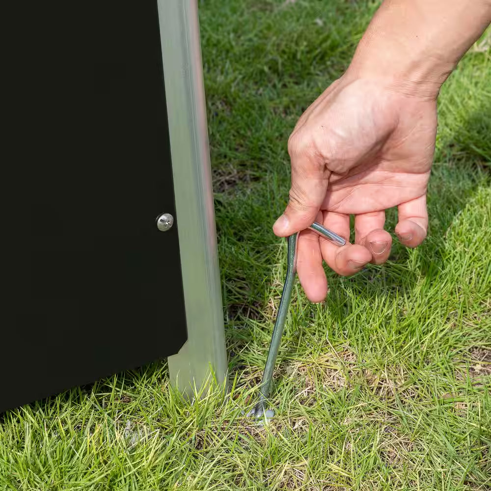 48,000 BTU Quartz Glass Tube Heat-Focusing Black Propane Gas Standing Patio Heater