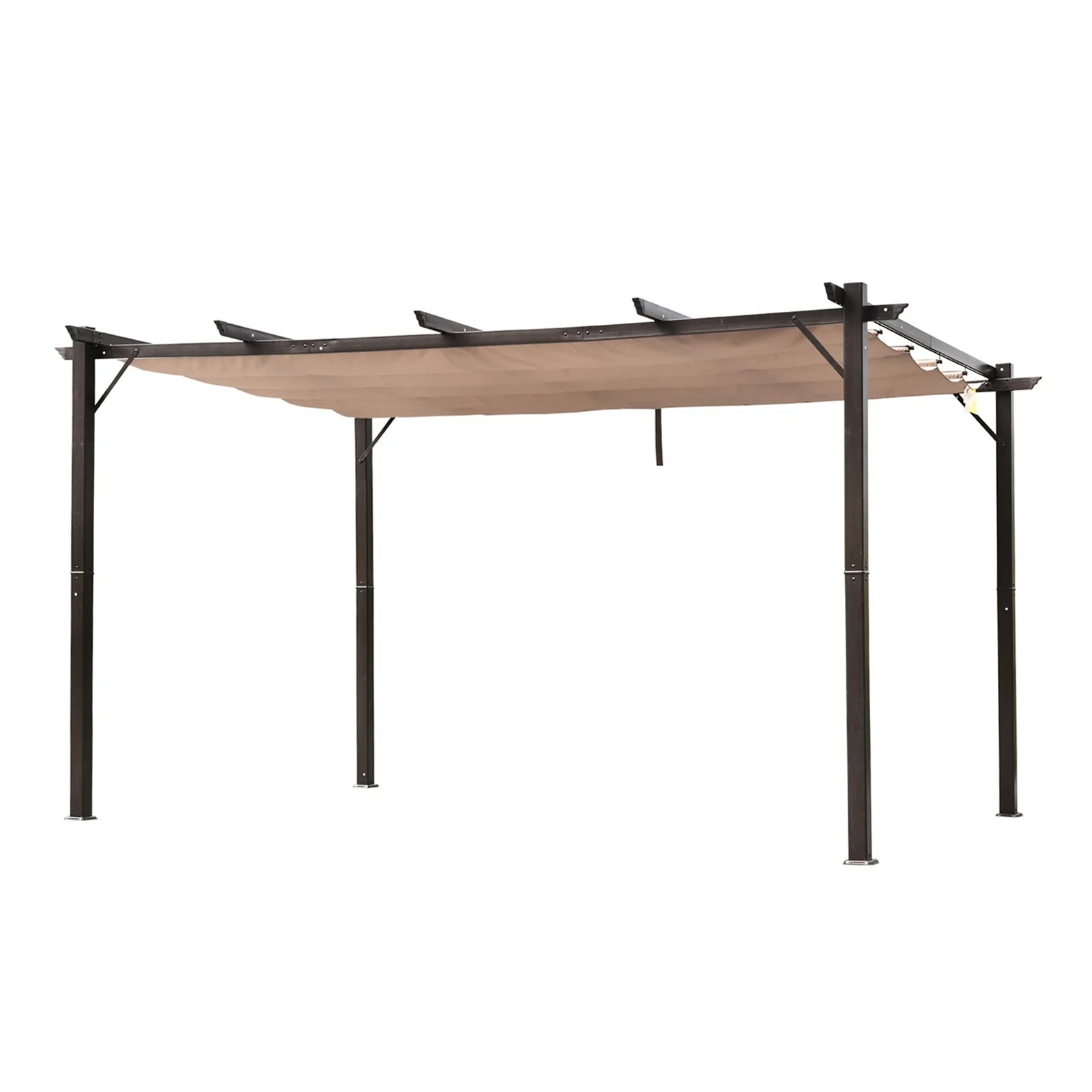 10' X 13' Outdoor Pergola Gazebo Canopy Cover Backyard Sunshade