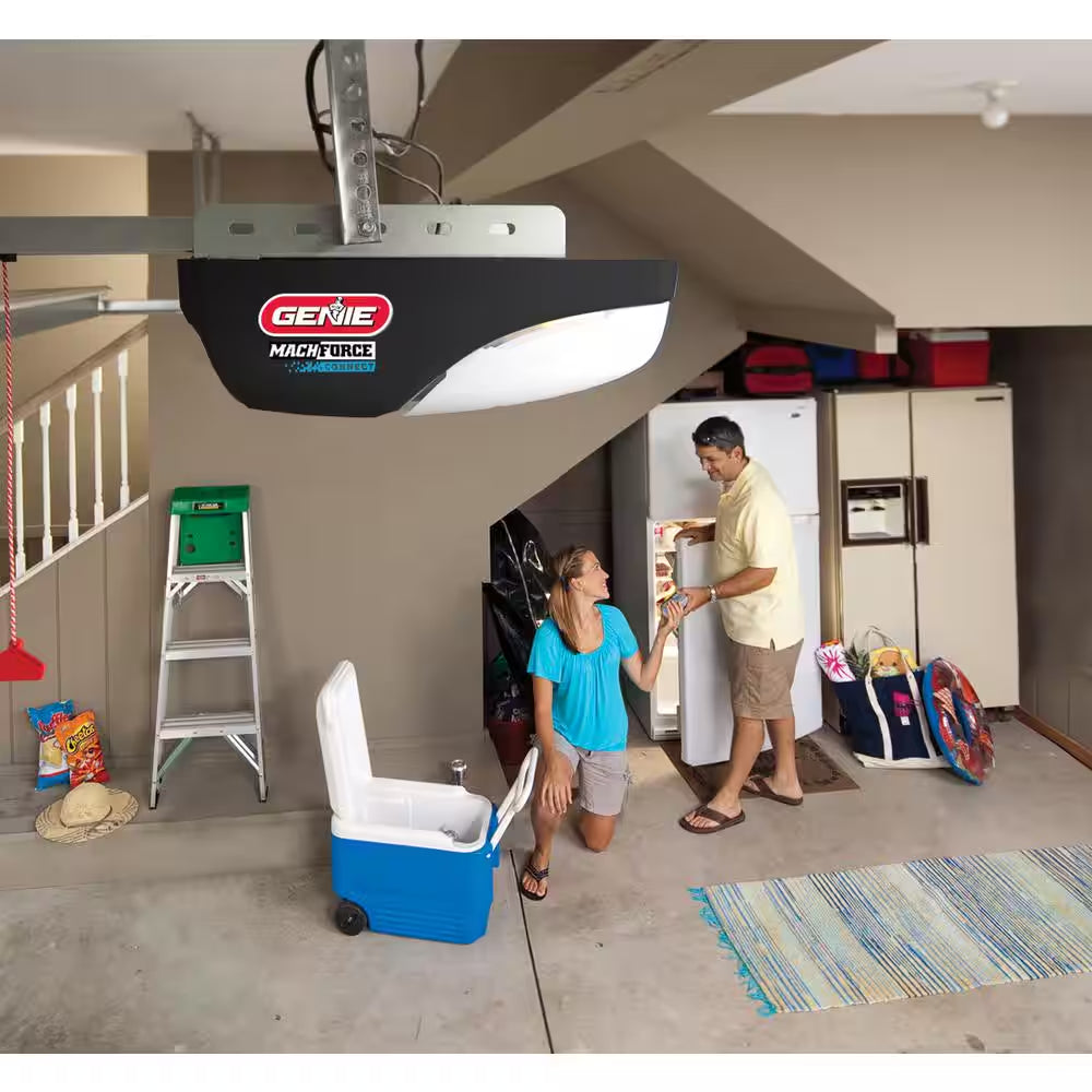 Signature Series 2 Hpc Premium Screw Drive Smart Garage Door Opener with Battery Backup, Alexa/Google Assistant Ready