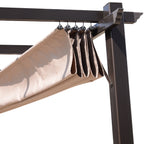 10' X 13' Outdoor Pergola Gazebo Canopy Cover Backyard Sunshade