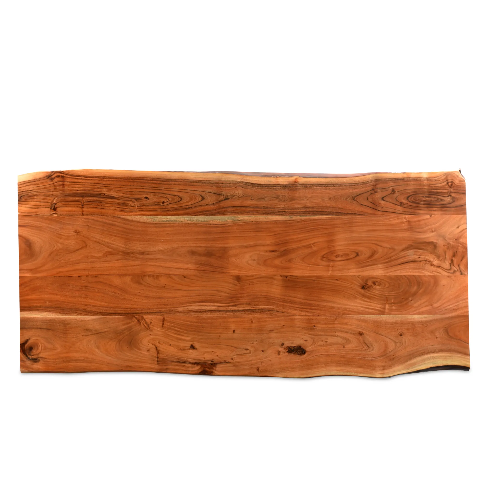 Solid wood live edge dining table