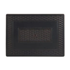 Albany 44" Rectangular Woven Aluminum Convertible Gas Fire Pit Table