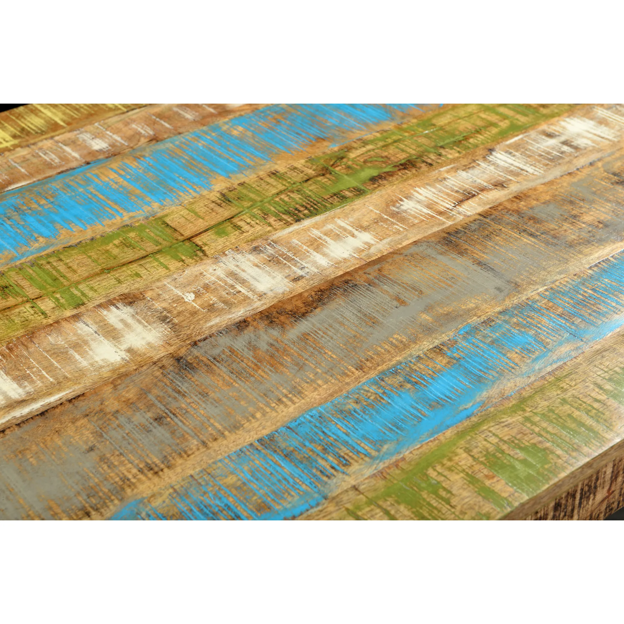 Timbergirl Suman Rustic Multicolor Dining Table