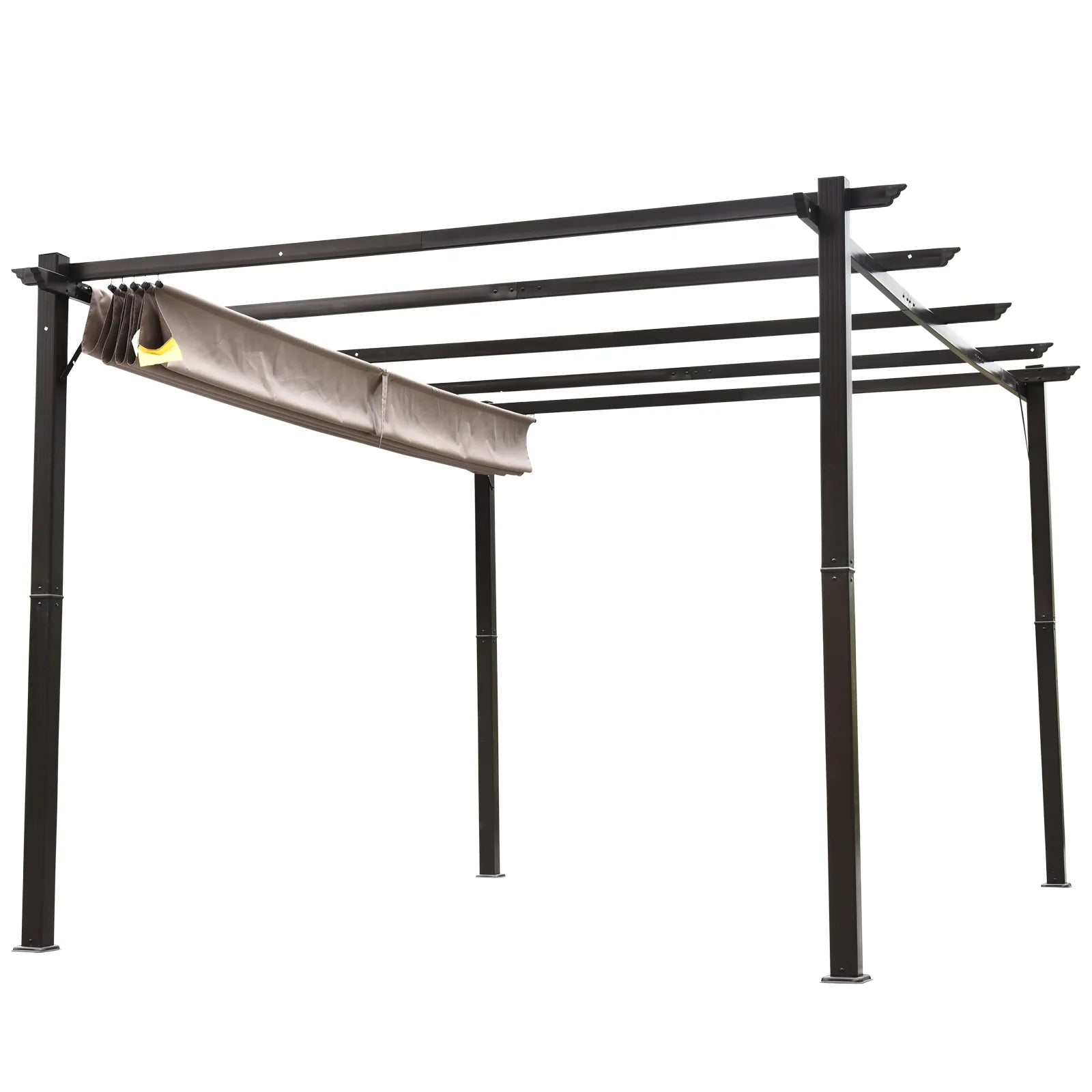 10' X 13' Outdoor Pergola Gazebo Canopy Cover Backyard Sunshade