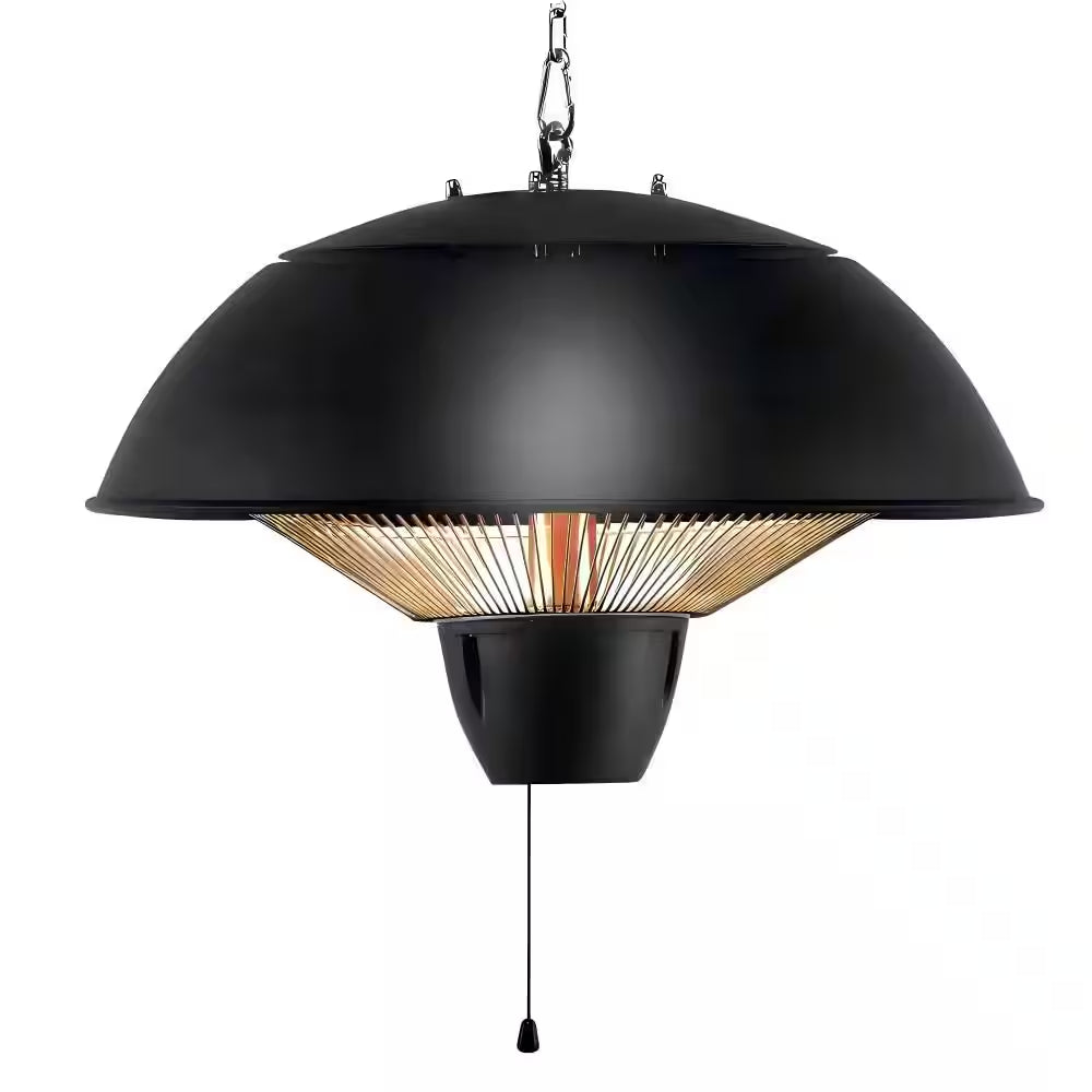 1500W Electric Hanging Patio Heater with IPX4 Waterproof